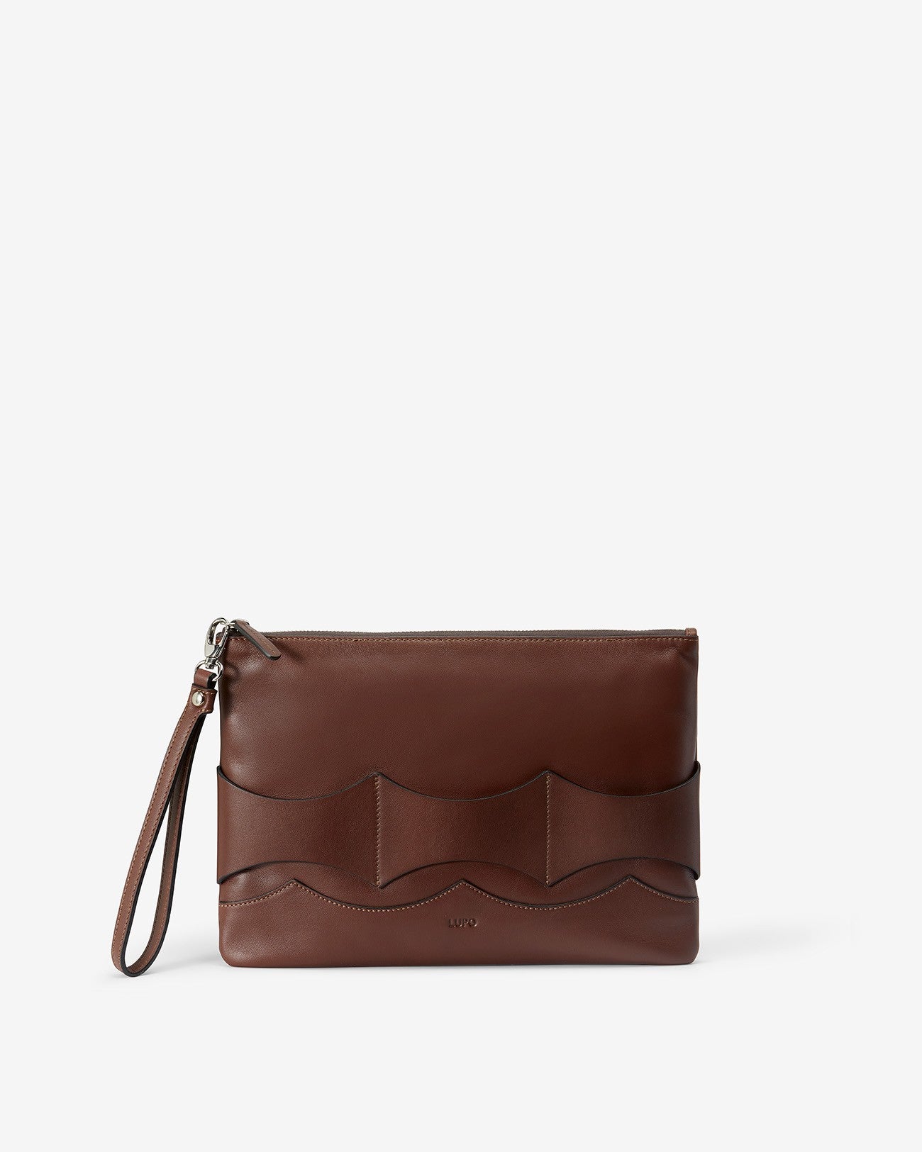 Flow Pouch Medium in calfskin