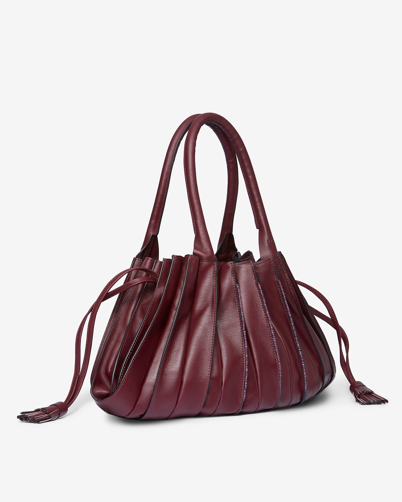 Bolso Abanico Rubi en piel napa de ternera