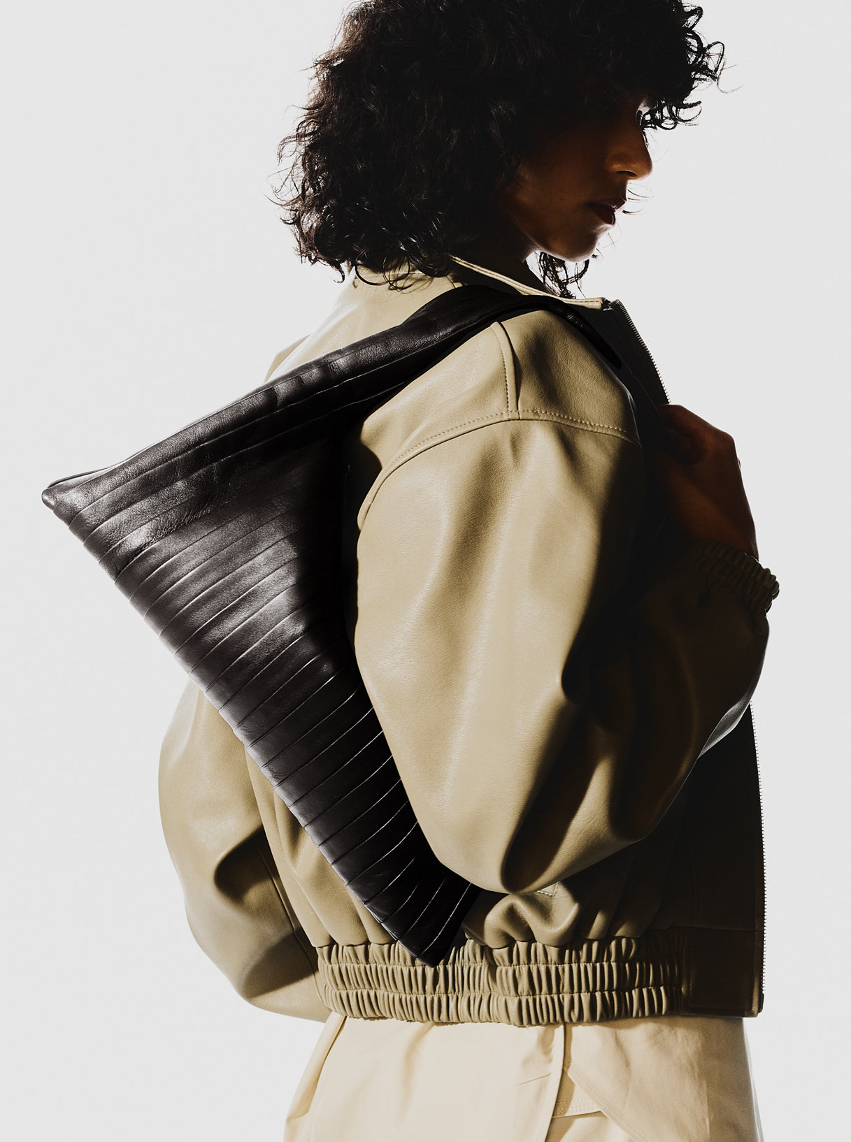 Pleated Bag | プリーツ レザーバッグ | LUPO Barcelona