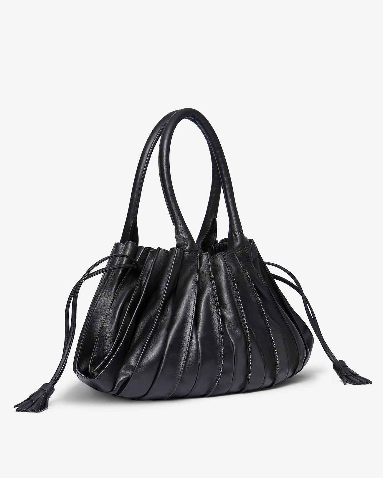 Bolso Abanico Diamond en piel napa de ternera